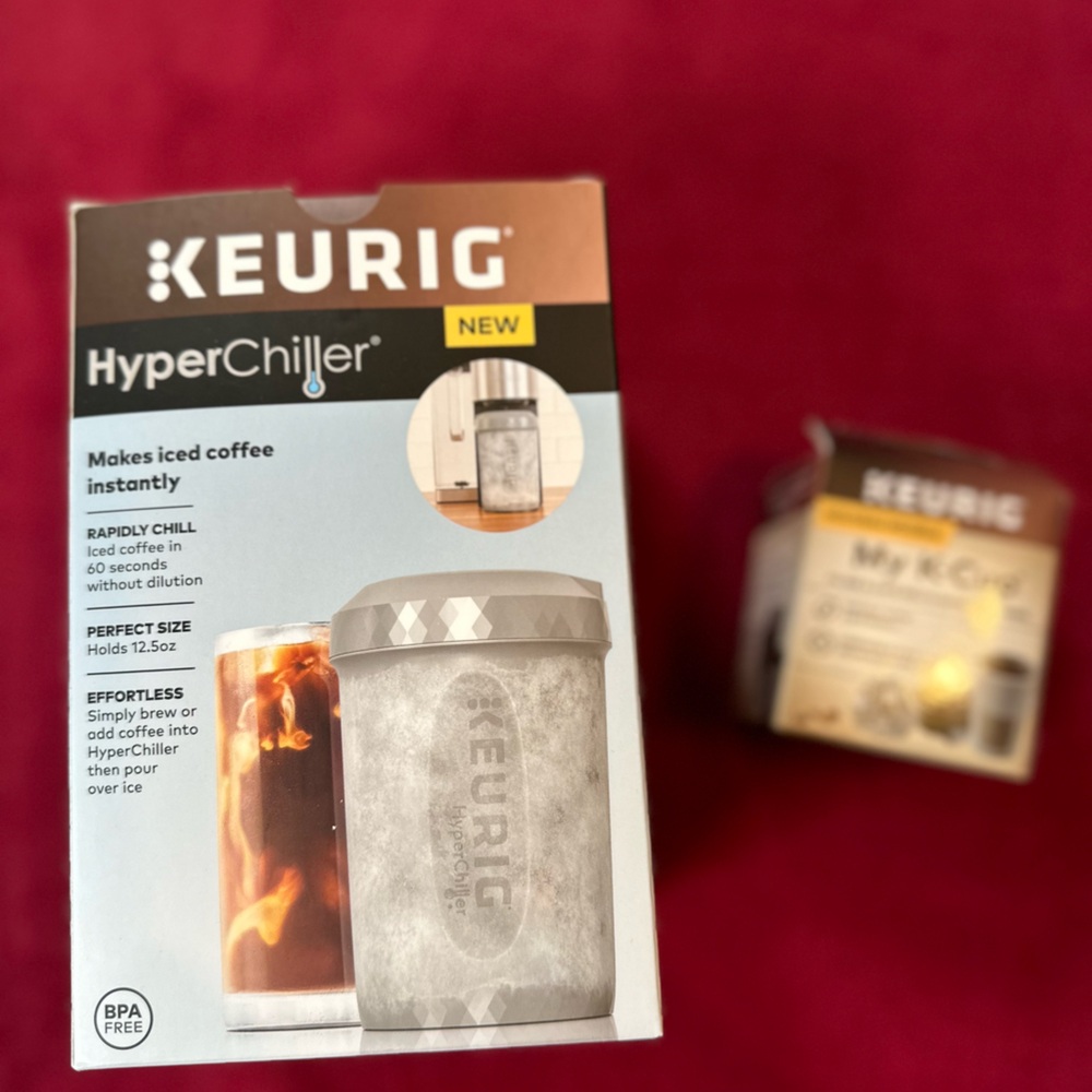 Keurig HyperChiller Coffee Accessory with reusable K-Cup
